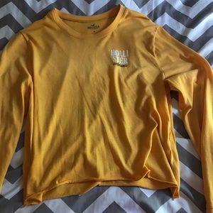 Cropped Hollister long sleeve